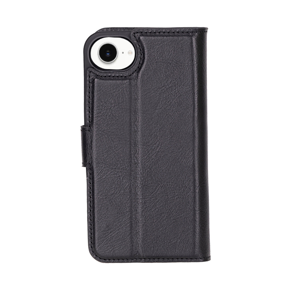 Magic iPhone 17E 16E Compatible Detachable Leather Wallet Case