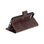 Magic iPhone 17E 16E Compatible Detachable Leather Wallet Case