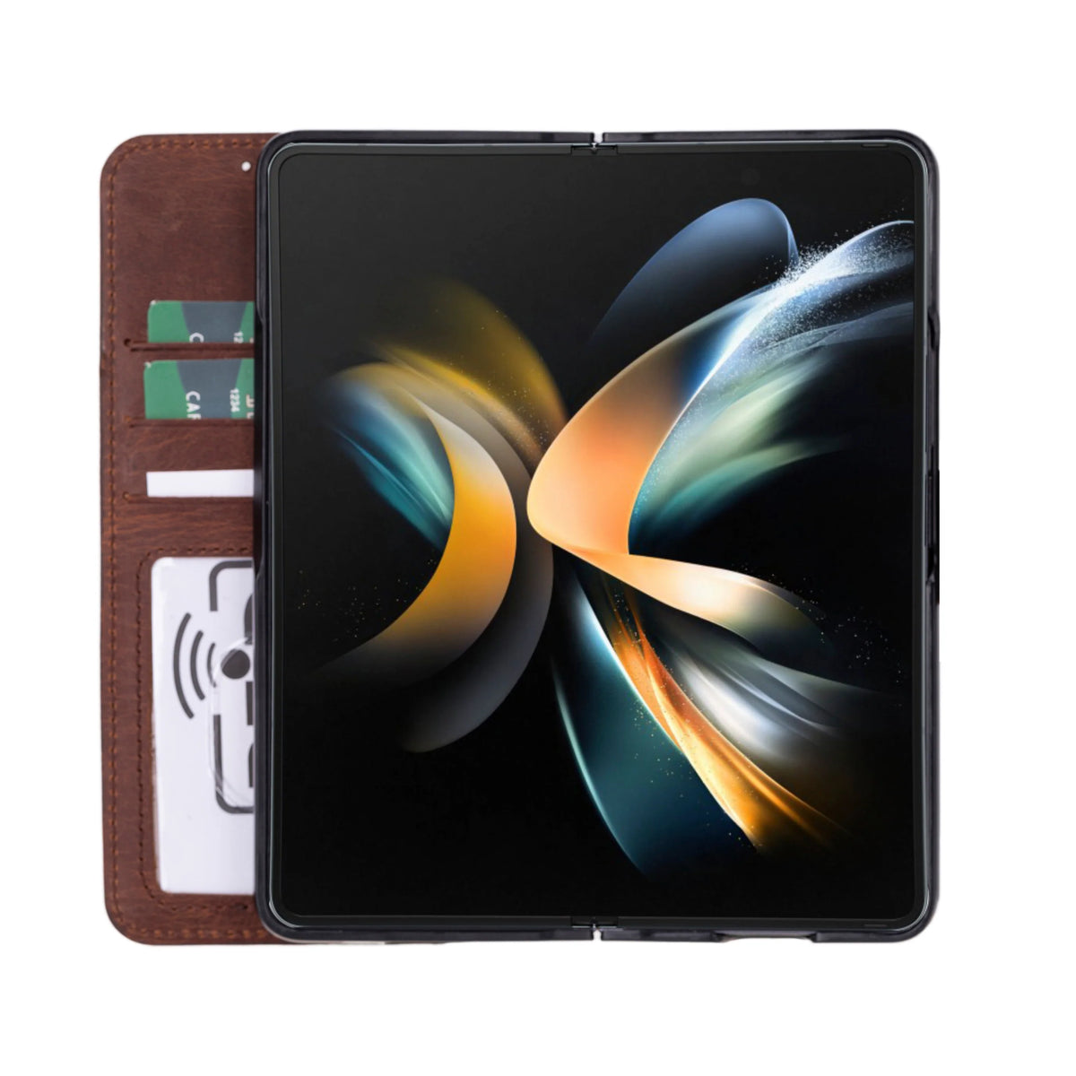 Wallet ID Leather Google Pixel 10 Pro Fold Folio Case