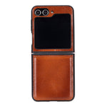 Slim Leather Case for Samsung Galaxy Z Flip 5 (Eldur)