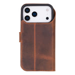 Magic iPhone 18 Pro Max Leather Detachable Wallet Case