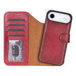 Magic iPhone 17 Leather Wallet Case, Pro /Pro Max / Air (Detachable)