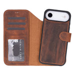 Magic iPhone 17 Series Leather Detachable Wallet Case