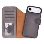 Magic iPhone 17 Leather Wallet Case, Pro /Pro Max / Air (Detachable)