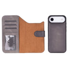 Magic iPhone 17 Series Leather Detachable Wallet Case