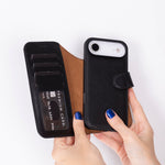 Magic iPhone 17 Leather Wallet Case, Pro /Pro Max / Air (Detachable)