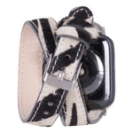 Slim Double Tour Leather Apple Watch Band