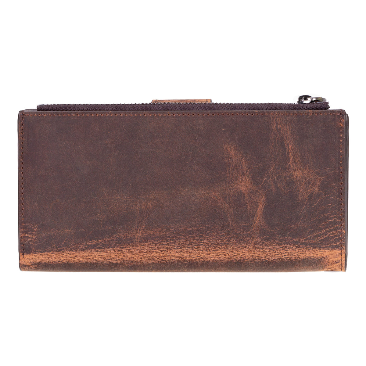 Hanger Leather Wallet – with Phone Compartment, Card Slots & Coin Pocket (Calista)