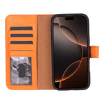 Magic iPhone 16 Series Detachable Leather Wallet Case