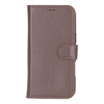 Leather iPhone 16 / Plus / Pro / Pro Max Wallet Case: MagSafe, RFID Protection (Arcane)