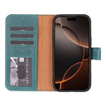 Magic iPhone 16 Series Detachable Leather Wallet Case