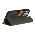 Leather iPhone 16 / Plus / Pro / Pro Max Wallet Case: MagSafe, RFID Protection (Arcane)