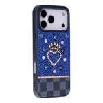 Vissel Heart Crystal Luxury Case for iPhone 17 Pro Max