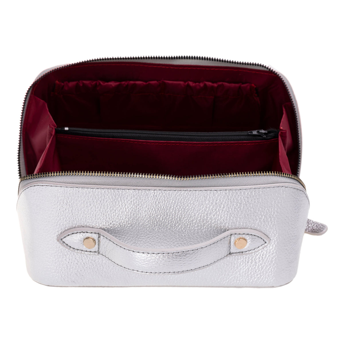 Natalie Leather Make up Bag