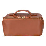 Natalie Leather Make up Bag