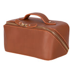 Natalie Leather Make up Bag