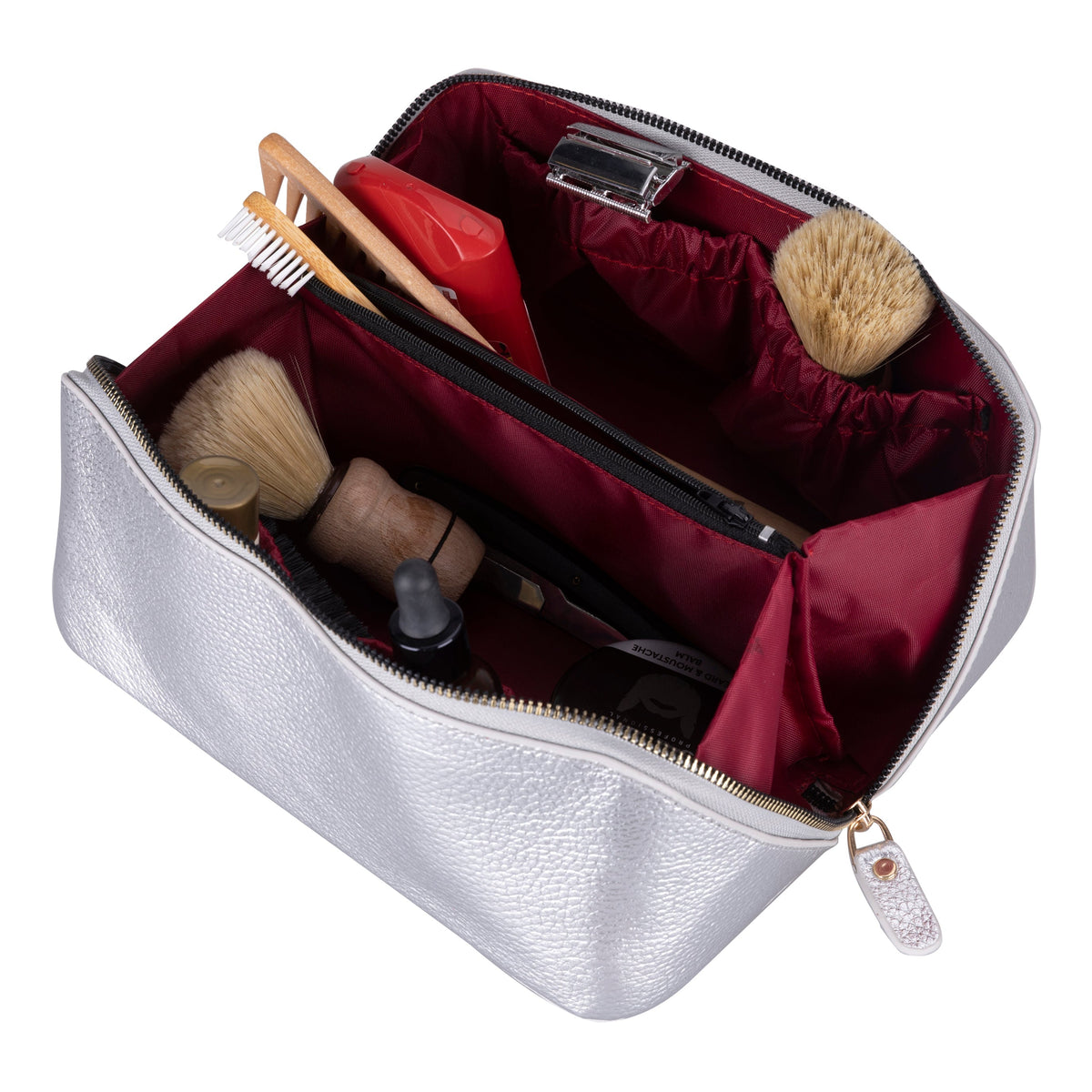 Natalie Leather Make up Bag
