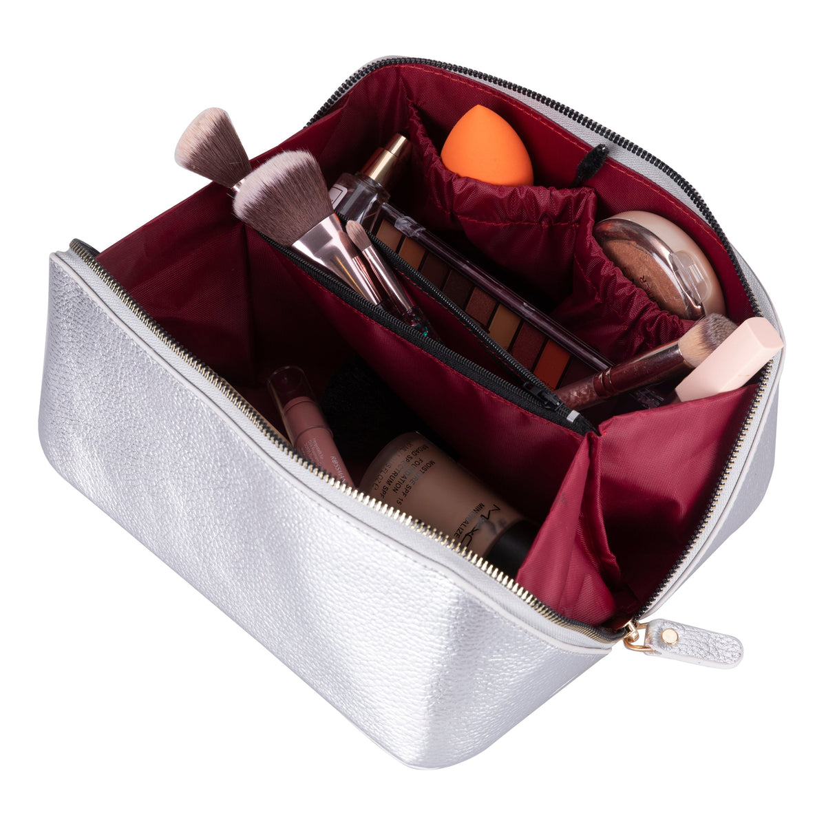 Natalie Leather Make up Bag