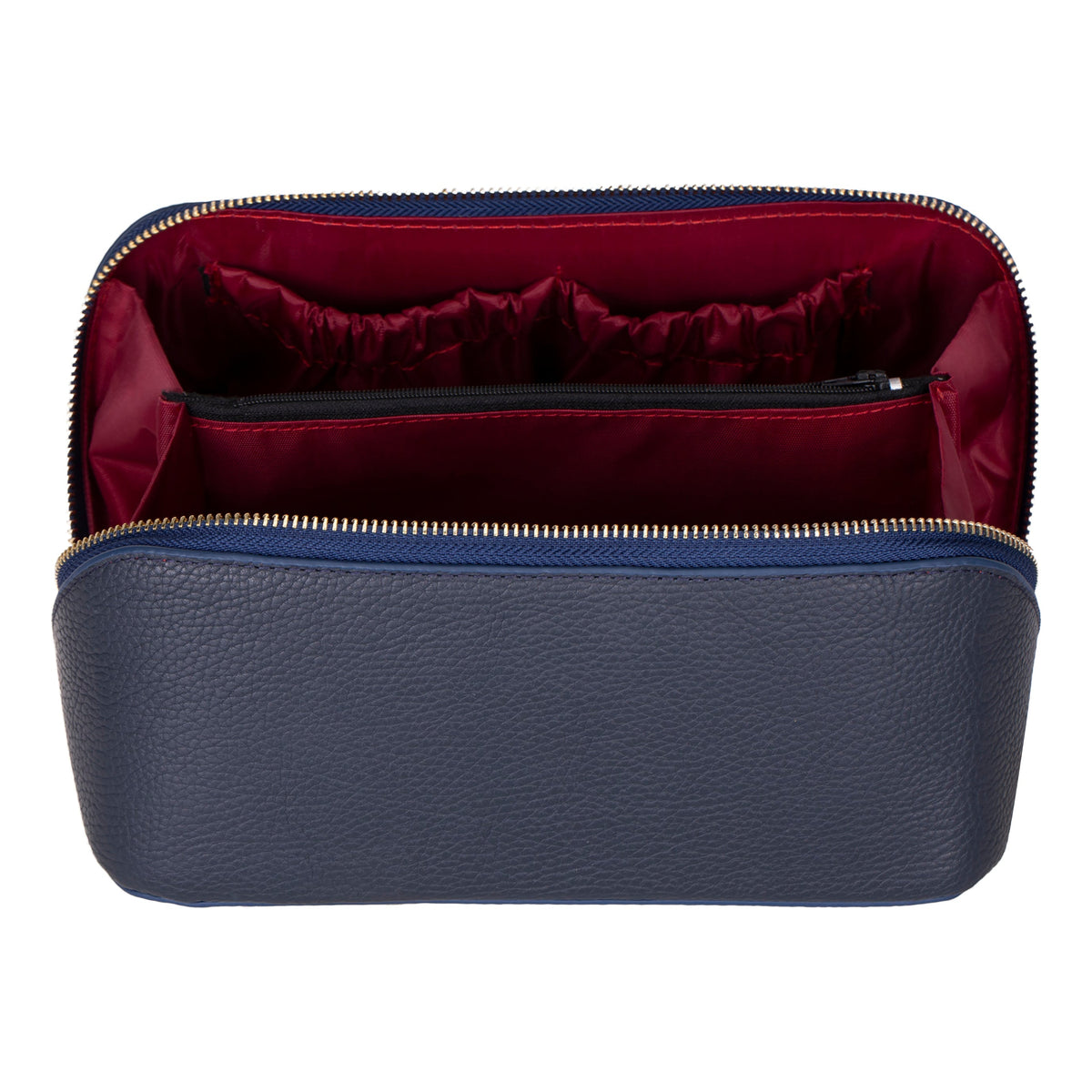 Natalie Leather Make up Bag