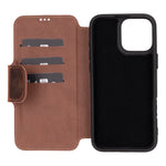 The Roma iPhone 16 Series Leather Folio Case