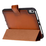 Leather iPad Mini 8.3" Case: Slim Folio Cover with Pen Holder (Astar)