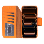 Elite Magic iPhone 17 Pro Leather Detachable Wallet Case
