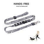 Patterned Recycled Hands Free Leash