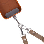 FlexGo Leather Phone Strap & Wallet Set – Clip-On Flex