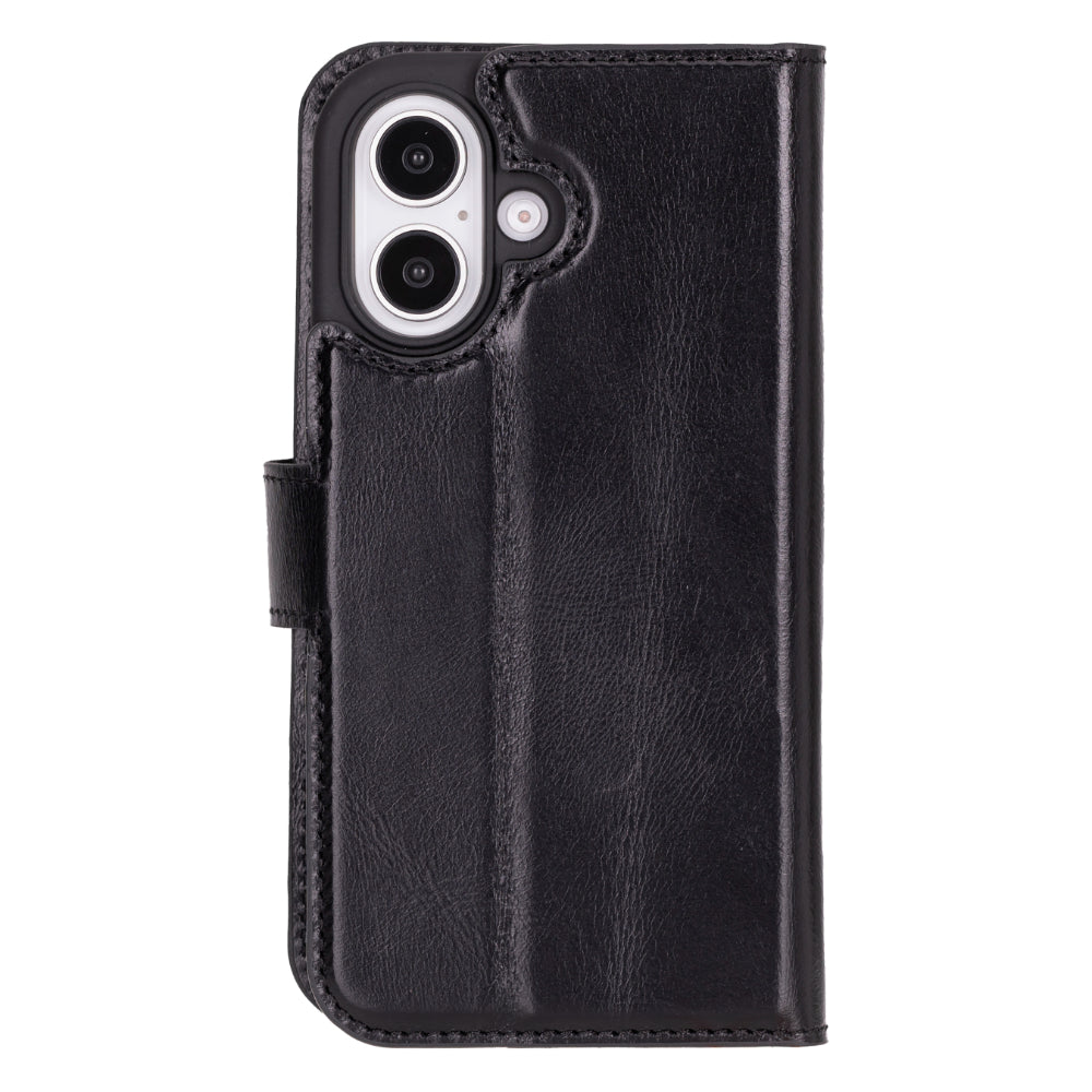 Magic iPhone 16 Series Detachable Leather Wallet Case