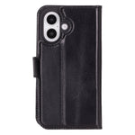 Leather iPhone 16 / Plus / Pro / Pro Max Wallet Case: MagSafe, RFID Protection (Arcane)