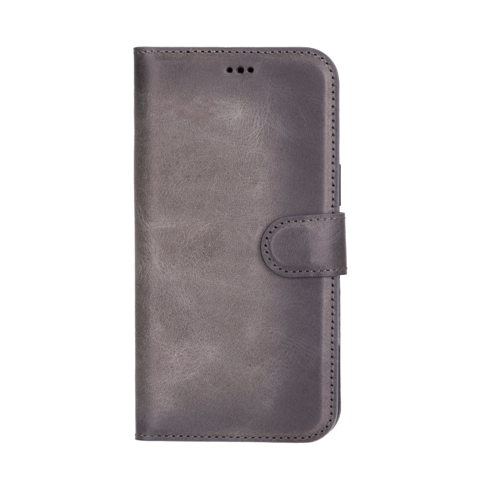 Leather iPhone 16 / Plus / Pro / Pro Max Wallet Case: MagSafe, RFID Protection (Arcane)