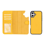 Leather iPhone 16 / Plus / Pro / Pro Max Wallet Case: MagSafe, RFID Protection (Arcane)