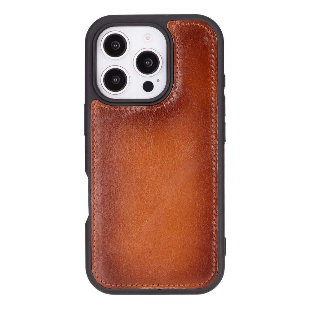 Leather iPhone 16 / Plus / Pro / Pro Max Wallet Case: MagSafe, RFID Protection (Arcane)