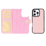 Magic iPhone 16 Series Detachable Leather Wallet Case