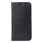 Leather iPhone 16 Pro/Max Folio Case: Wallet Cover with Stand (Presto)
