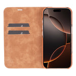The Stockholm iPhone 16 Series Leather Folio Case