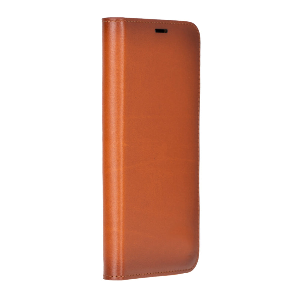The Stockholm iPhone 16 Series Leather Folio Case