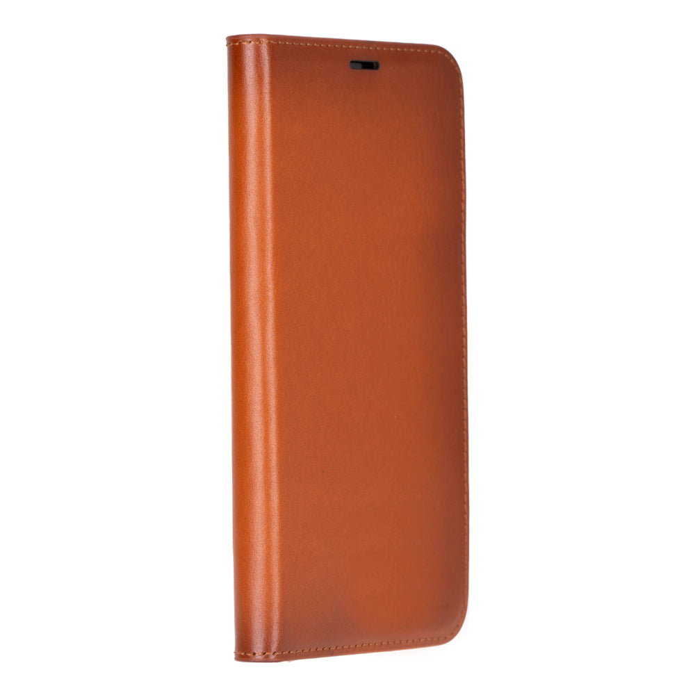 The Stockholm iPhone 16 Series Leather Folio Case
