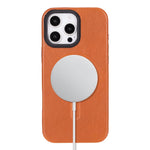 Leather iPhone 16 Pro/Max Case: Ultra-Slim MagSafe Cover (Forte)