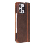The Stockholm iPhone 16 Series Leather Folio Case