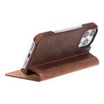 The Stockholm iPhone 16 Series Leather Folio Case