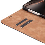 The Stockholm iPhone 16 Series Leather Folio Case