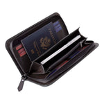 Novarco Leather Clutch Handbag
