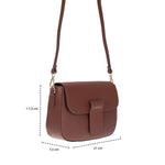 Carrera Seravelle Genuine Leather Crossbody Bag