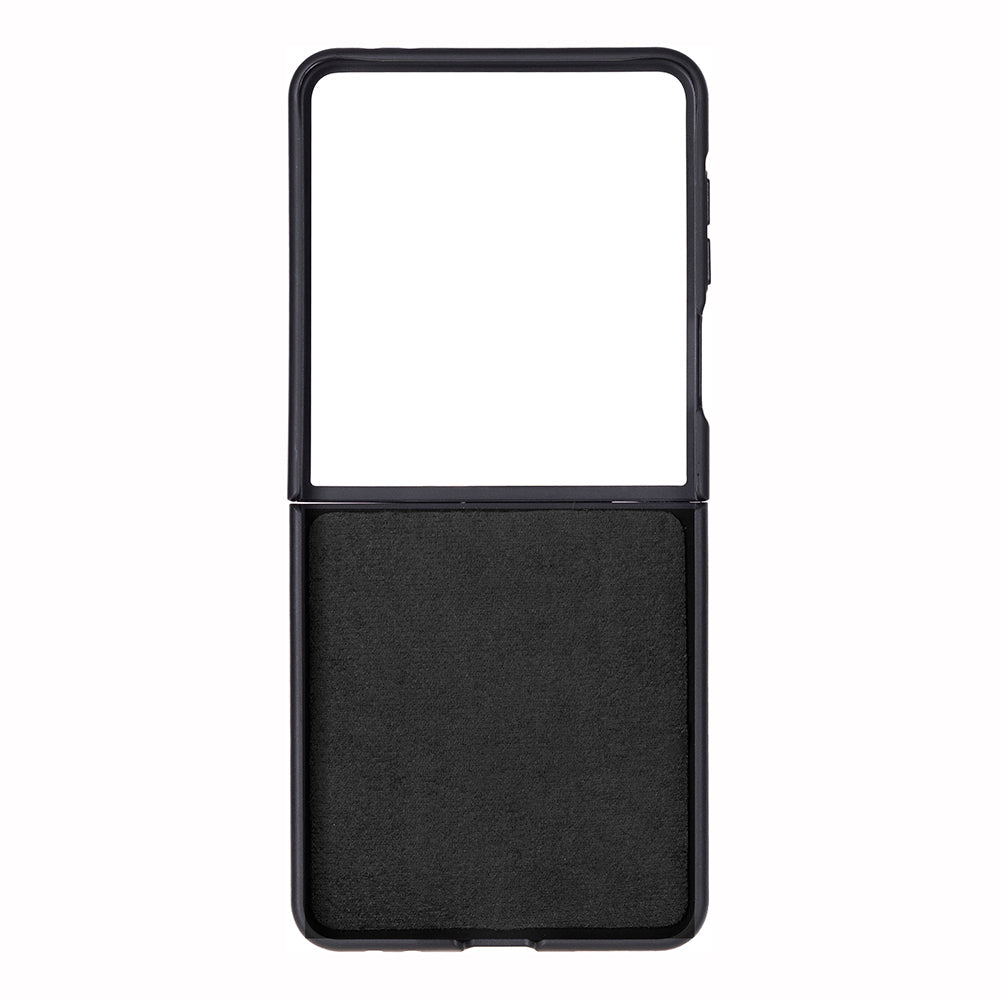 Slim Leather Case for Samsung Galaxy Z Flip 7 (Lune)