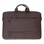 Truro Leather Business Briefcase / Laptop Case 13" with Suitcase