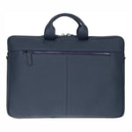 Truro Leather Business Briefcase / Laptop Case 16" with Suitcase
