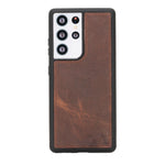 Premium Genuine Leather Wallet Case for Samsung Galaxy S21, S21 Plus & S21 Ultra (Skadi)