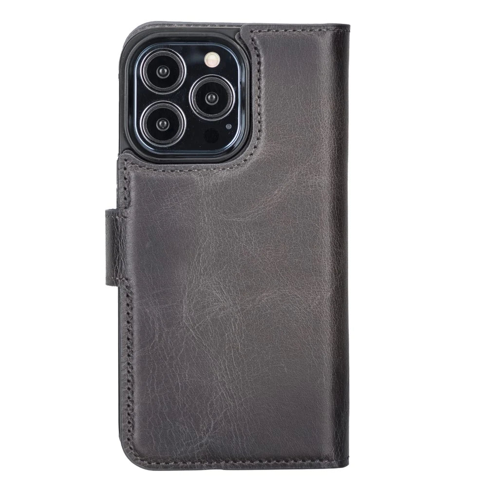 Magic iPhone 13 Pro Max and 13 Pro Series Detachable Leather Wallet Case