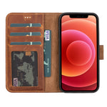 Liluri iPhone 12 Mini Detachable Leather Wallet Case